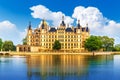 Ancient castle in Schwerin, Germany Royalty Free Stock Photo