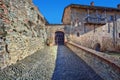 Ancient castle. Serralunga D'Alba, Italy. Royalty Free Stock Photo