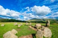 The ancient Castlerigg stone circle at the Lake District in England Royalty Free Stock Photo