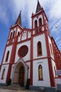 Ancient cathedrale gothic of Lome in Togo Royalty Free Stock Photo