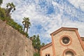 Ancient catholics church in Castrocaro Terme, Italy Royalty Free Stock Photo