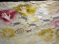 Ancient cave paintings