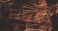 Ancient cave paintings in Middle East desert sand stone rocks wall soft focus background archaeological object Royalty Free Stock Photo