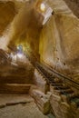 Ancient cave with a staircase, in Bet Guvrin