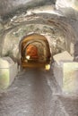 Sarcophagus in an Ancient cave tomb in Beit Shearim, northern Israel Royalty Free Stock Photo