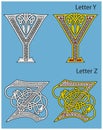 Ancient Celtic alphabet