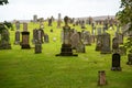 Ancient graveyard in the Highlands of Scotland