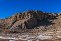 Ancient cemetery in Gryz village, Azerbaijan Royalty Free Stock Photo