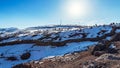 Ancient cemetery in Gryz village, Azerbaijan Royalty Free Stock Photo