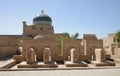 Ancient cemetery in Khiva, Uzbekistan