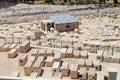 Ancient cemetery on Mount of Olives