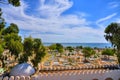 Ancient cemetery near Medina, Hammamet, Tunisia, Mediterranean S Royalty Free Stock Photo