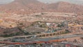 Ancient cemetery Presbitero Matias Maestro the oldest in South America aerial timelapse.