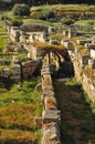 Ancient cemetery ruins