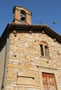 The ancient chapel in the Italian Tuskany