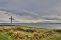 Ancient Chapel Ruins on Island of North East England Royalty Free Stock Photo