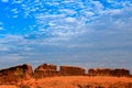 Chapora Fortress on the shores of North Goa, India