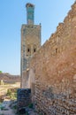 Ancient Chellah Necropolis ruins with mosque and mausoleum in Morocco`s capital Rabat, Morocco, North Africa Royalty Free Stock Photo