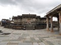 Ancient chenna keshava temple architecture Royalty Free Stock Photo