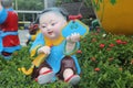 The ancient children sculpture in SHENZHEN Splendid China square
