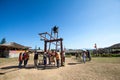 Ancient china swing in pai district maehongson thailand