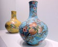 Ancient Chinese enamel vase