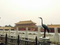 Ancient Chinese architecture and bronze carving