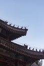 Ancient Chinese architecture detail features