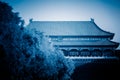 Ancient Chinese architecture palace, Beijing, China Royalty Free Stock Photo