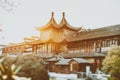 Ancient Chinese architecture palace, Beijing, China Royalty Free Stock Photo