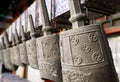 Ancient Chinese bronze chime Royalty Free Stock Photo