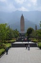 Ancient Chinese Buddhist pagoda