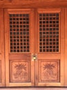 Ancient Chinese closed door