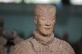 The ancient Chinese cultural relics of the Terra Cotta Warriors Royalty Free Stock Photo