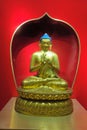 Ancient Chinese gilded buddha statue