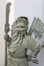 Ancient chinese god statue Royalty Free Stock Photo