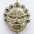 Ancient chinese manual shamanistic mask