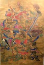 Ancient Chinese painting Royalty Free Stock Photo