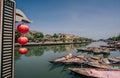 The ancient Chinese port is very beautiful.