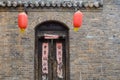 Ancient Chinese-style courtyard exterior.