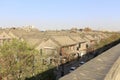 The ancient chinese style residential in the xian ancient city