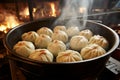 In an ancient Chinese town, discover the joy of exquisite buns