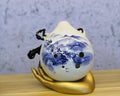 The ancient chinese traditional instrument porcelain Royalty Free Stock Photo