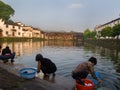 Ancient chinese village in south china,Zhugecun Royalty Free Stock Photo