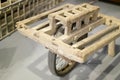 Ancient chinese wheelbarrow Royalty Free Stock Photo