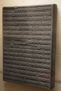 Ancient Chinese woodblock printing board