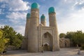 The ancient Chor Minor madrasah. Bukhara Royalty Free Stock Photo