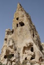 Ancient Christian cave churches Goreme Open Air Museum, Cappad Royalty Free Stock Photo