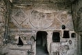 Ancient Christian church in the Goreme National Park, Cappadocia, Turkey. Royalty Free Stock Photo