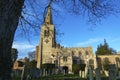 Ancient Church of St Mary`s in Buckden, Cambridgeshire Royalty Free Stock Photo